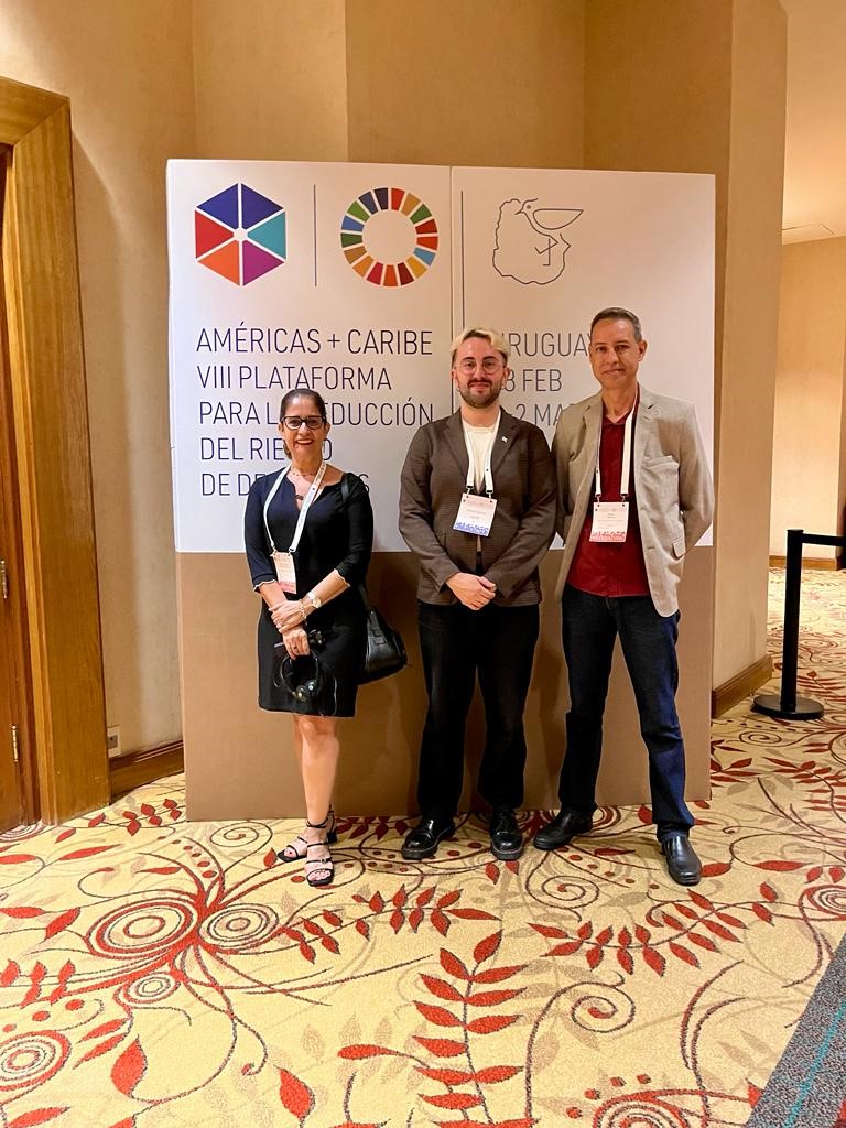 Sr Clemént representante da UNDRR/ONU nas Américas e Caribe